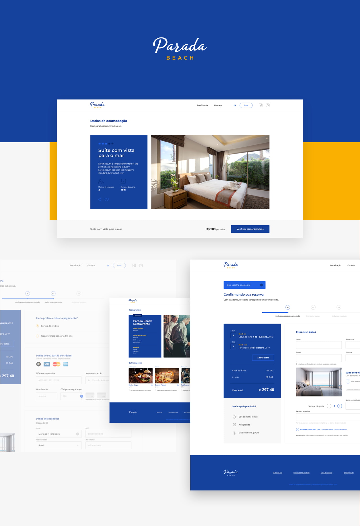 image showing parada-beach's ui elements
